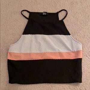 Forever21 cropped workout top